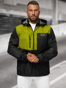 Pánská Bunda Černá OZONEE JS/22M311/392Z