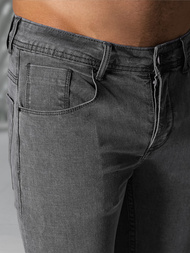 Pánské Džíny Grafitové OZONEE NB/MP0192GSZ