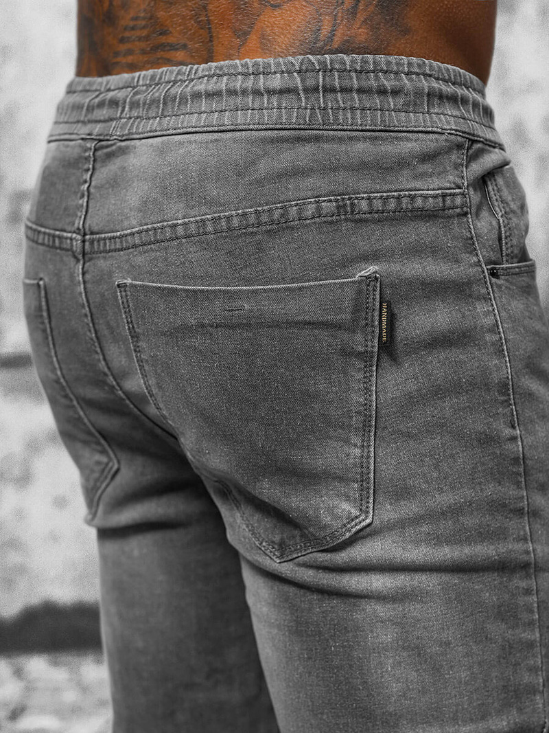 Pánské Džíny Jogger Grafitové OZONEE NB/MP0275GC