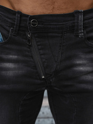 Pánské Džíny Černé OZONEE NB/MP0025NZ