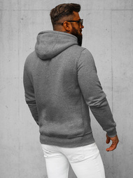 Pánská Mikina Tmavě-Šedá OZONEE JS/2009Z 