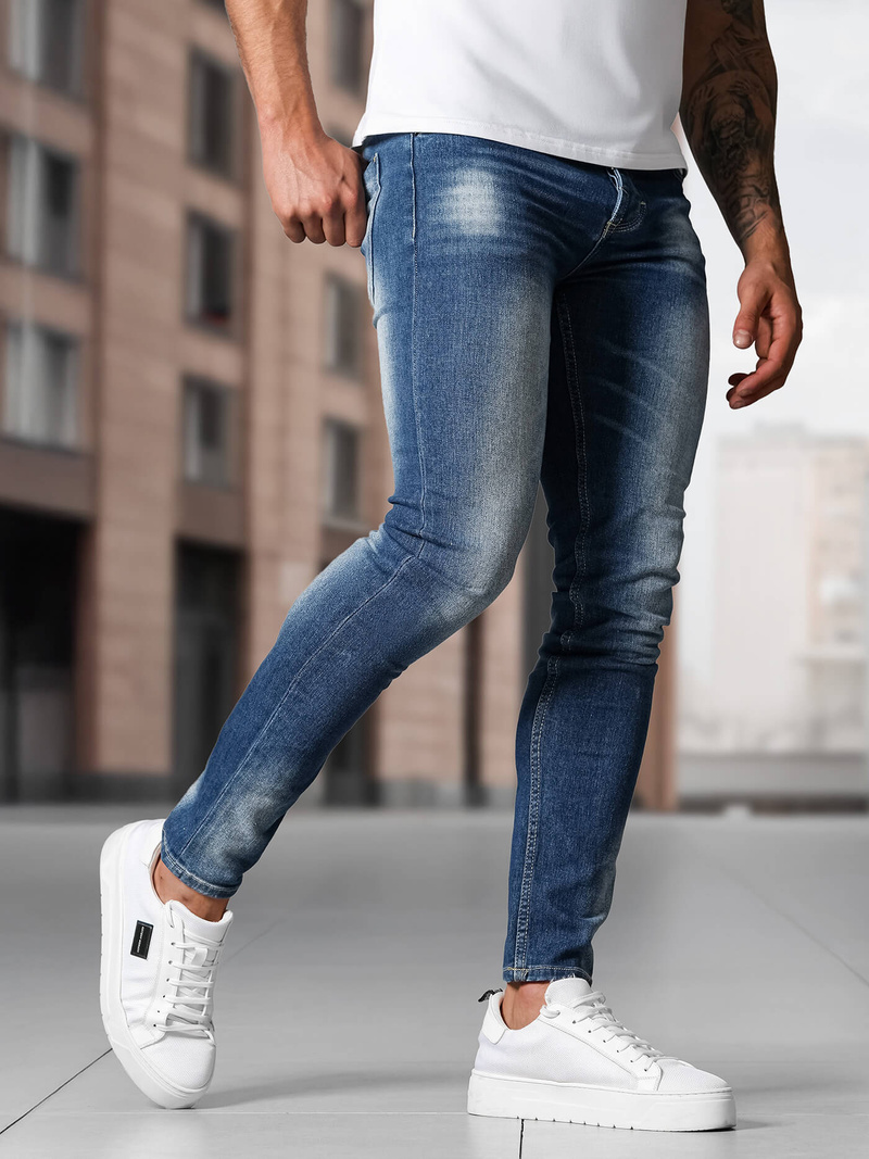 Pánské Džíny Modré OZONEE NB/MP0199BCZ