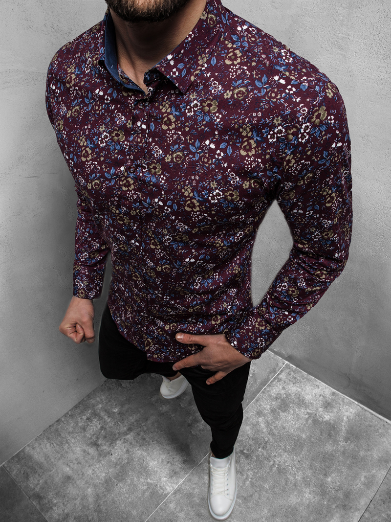 Pánská Košile OZONEE EP/K09Z