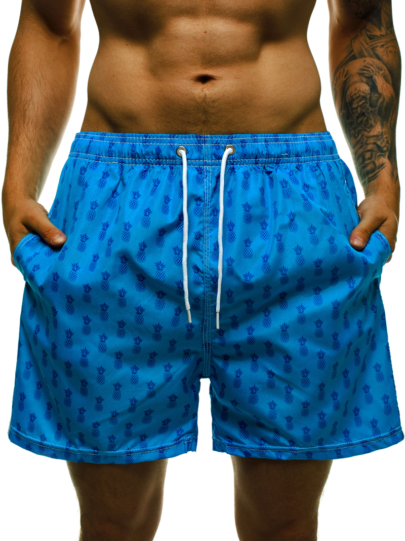 Pánské koupací šortky Modré OZONEE JS/ST021