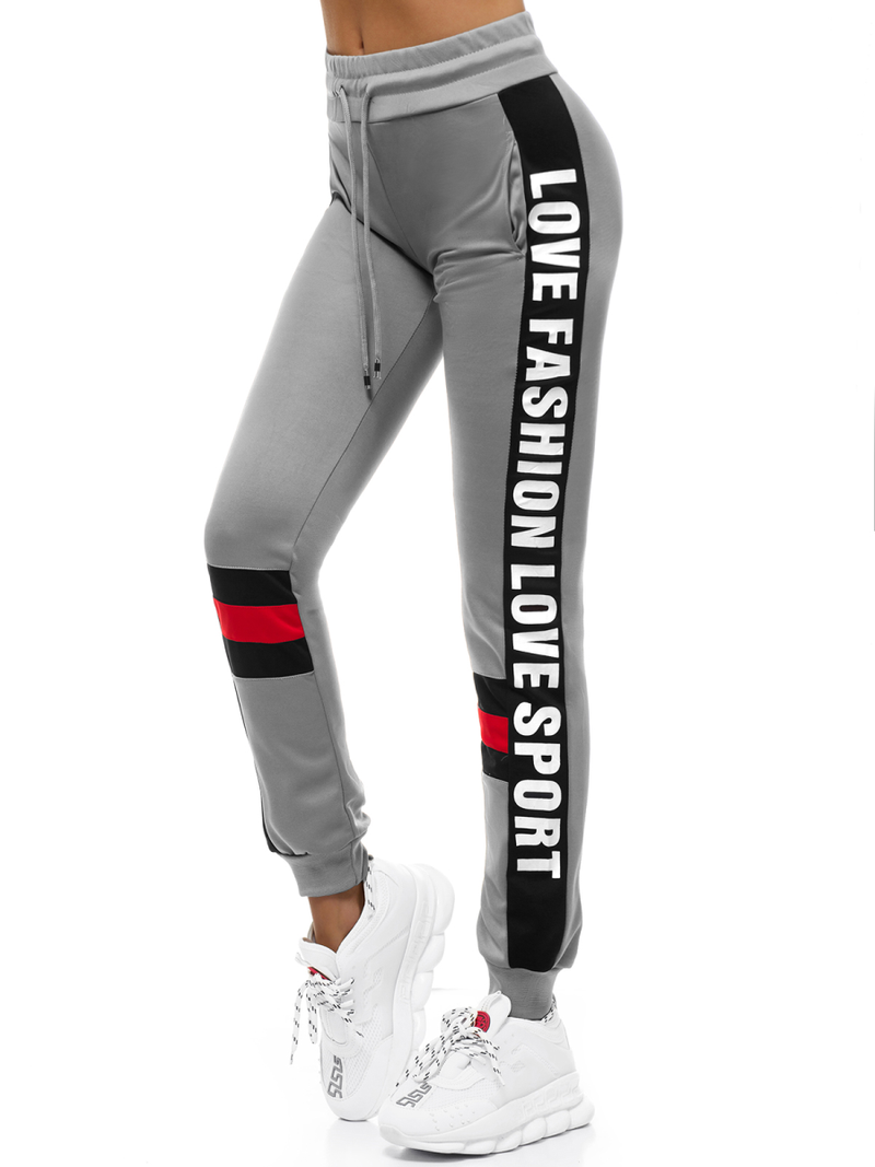 Dámské tepláky Šedé OZONEE O/82317