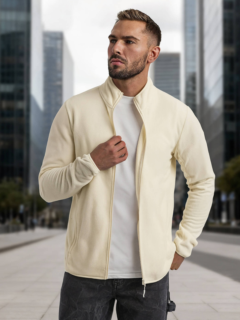 Pánská Mikina Ecru OZONEE JS/HH016/1