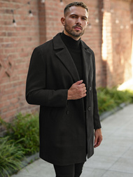 Pánský Kabát Černý OZONEE JS/11Z8269