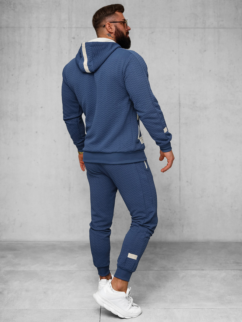 Pánská Tepláková Souprava Indigo OZONEE O/FF5032AB