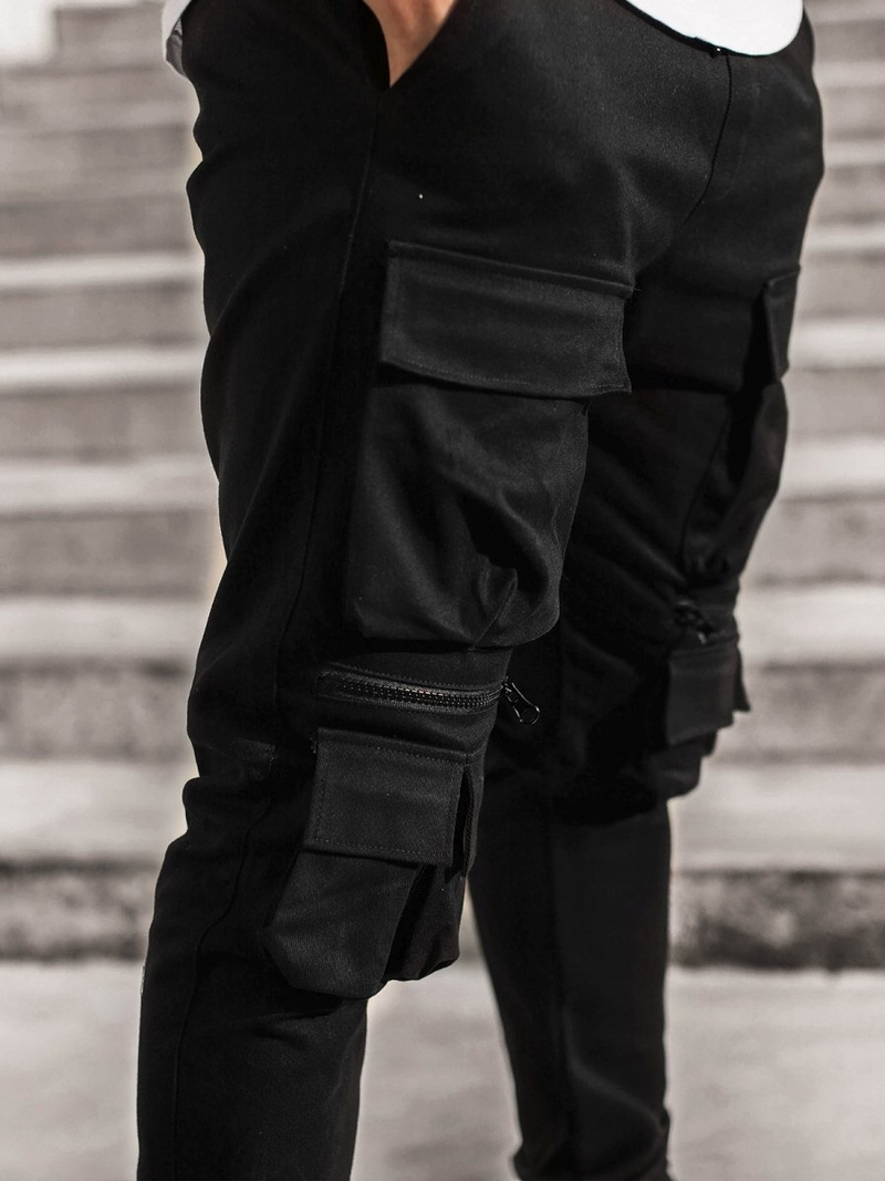 Pánské Kalhoty Jogger Černé OZONEE G/2787