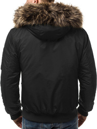 Pánská Bunda Černá OZONEE O/99122