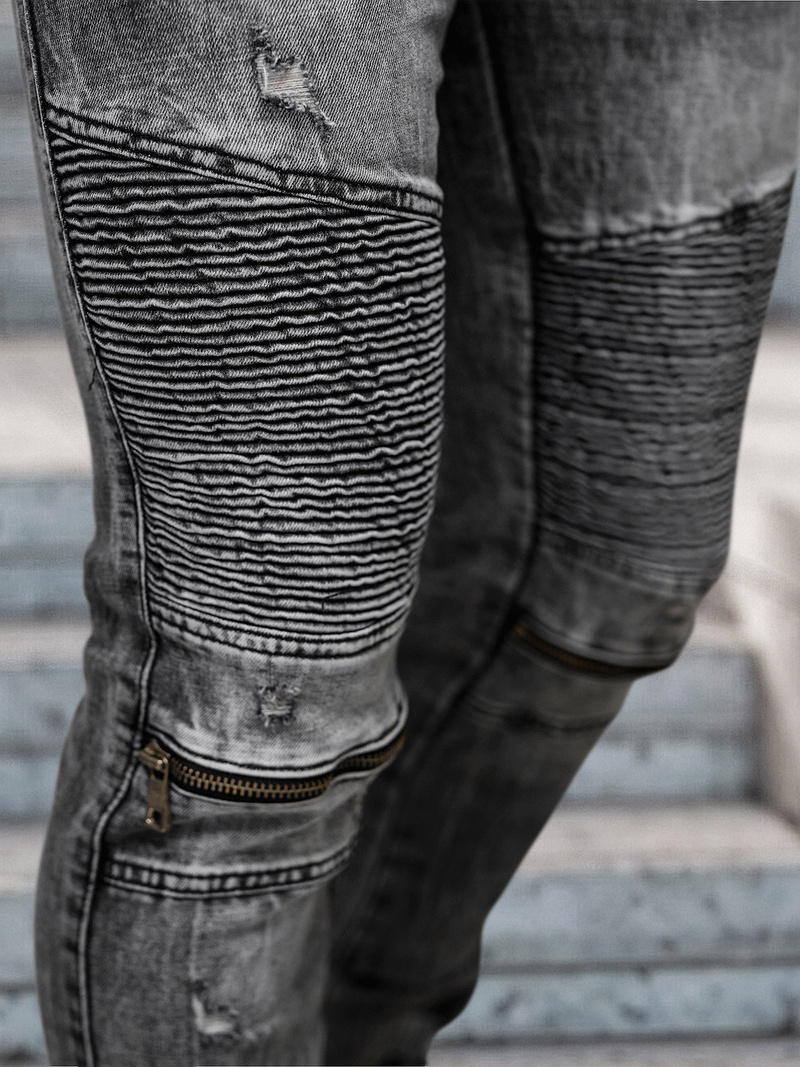 Pánské Džíny Černé OZONEE NB/MP0069N