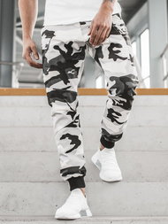 Pánské Kalhoty Jogger Černobílé OZONEE O/11103