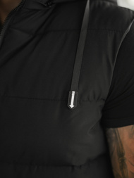 Pánská Vesta Černá OZONEE JS/32M1780/392Z