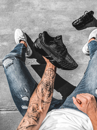 Pánské Sneakery Černé OZONEE O/503