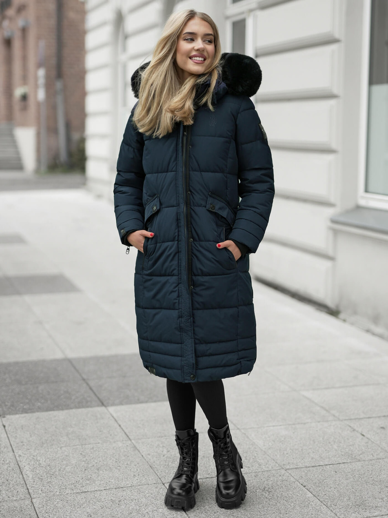 Dámská Bunda Námořnická Modřá OZONEE O/W377