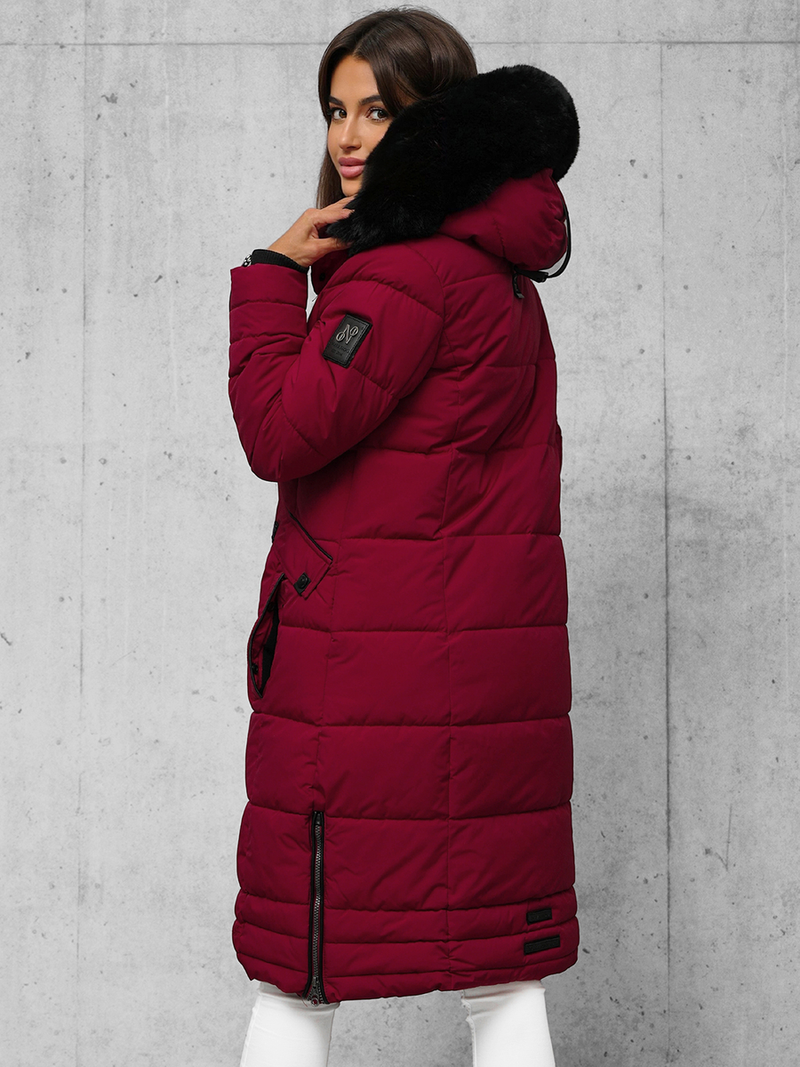 Dámská Bunda Vínová OZONEE O/W377