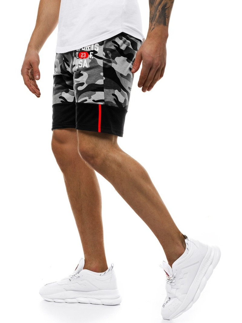 Pánské kraťasy Šedé JS/KK300158