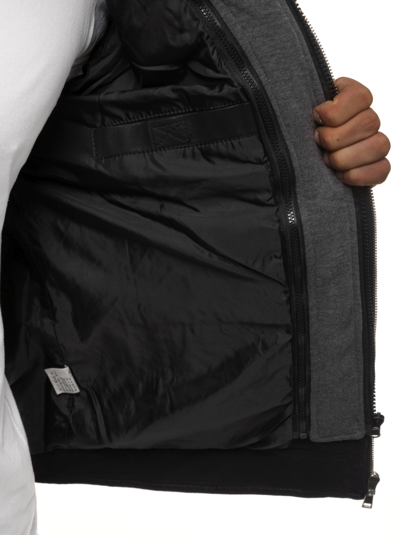 Pánská Bunda Černá OZONEE JB/JP1127