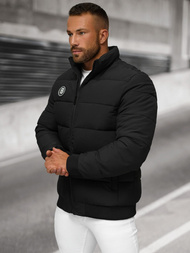 Pánská Zimní Bunda Černá OZONEE JS/31M5026/392