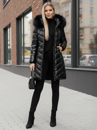 Dámská bunda černá OZONEE JS/16M9100/392Z