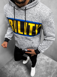 Pánská Mikina Šedá OZONEE JS/KS1936Z