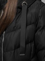 Dámská Bunda Černá OZONEE JS/M736/392