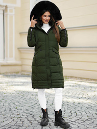 Dámská Bunda Khaki OZONEE O/W377Z