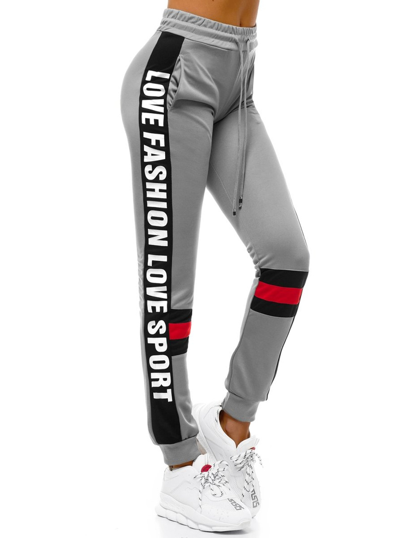 Dámské tepláky Šedé OZONEE O/82317