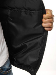 Pánská Bunda Černá OZONEE JS/SM67Z