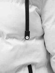 Pánská Oboustranná Bunda Bílá OZONEE JS/M761/281