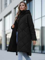 Dámská Bunda Černá OZONEE JS/5M3168/392Z