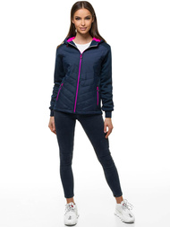 Dámská bunda Námořnická Modřá OZONEE JS/KSW4011