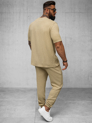 Pánské Tričko Camelový OZONEE O/Y960T