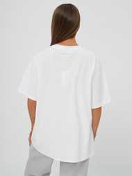 Dámské Tričko Bílé OZONEE DJ77423