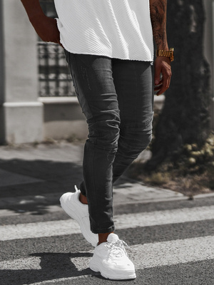 Pánské Džíny Černé OZONEE NB/MP0025N