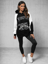 Mikina Černá OZONEE O/SWE23037Z