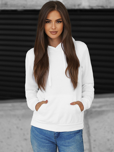 Dámská Mikina Bílá OZONEE JS/W02Z