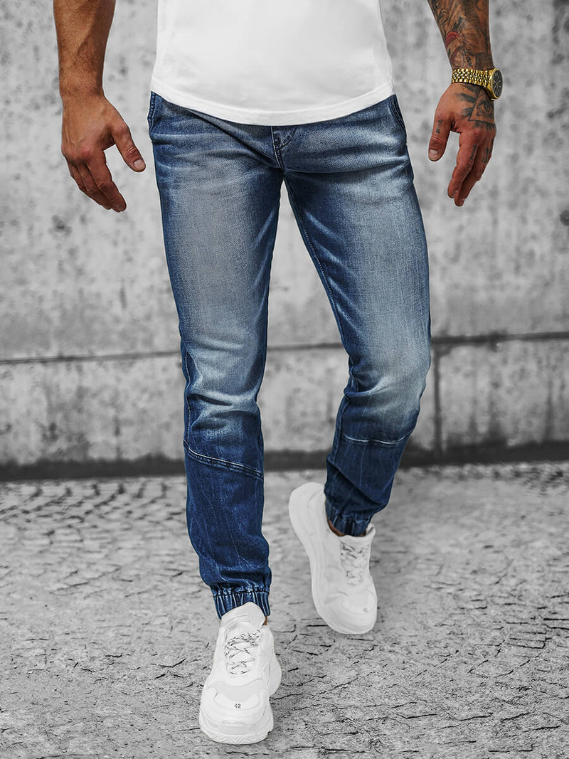 Pánské Džíny Jogger Tmavě-Modré OZONEE NB/MP0118BS
