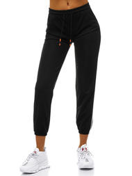 Dámské tepláky Černé OZONEE JS/1020/B1