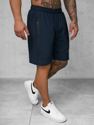 Pánské sportovní šortky námořnické modré OZONEE JS/12K1801/25