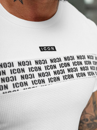 Pánské Tričko Bílé OZONEE O/B1216