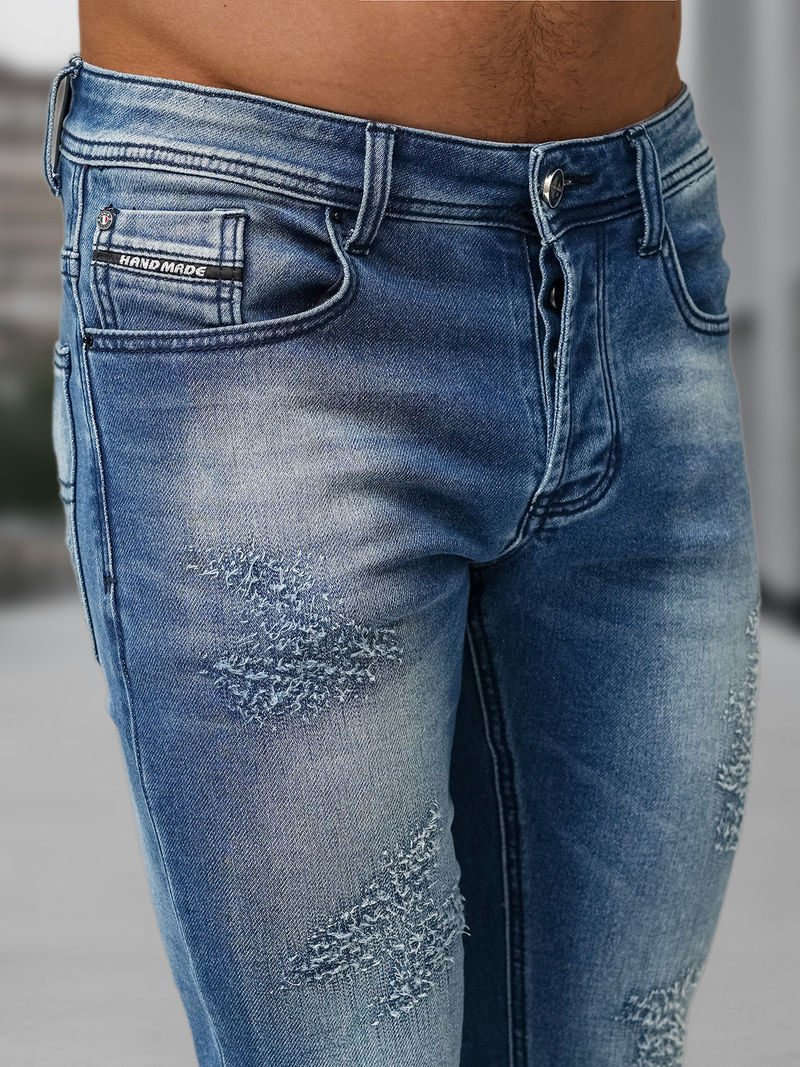 Pánské Džíny Modré OZONEE NB/MP0009BZ