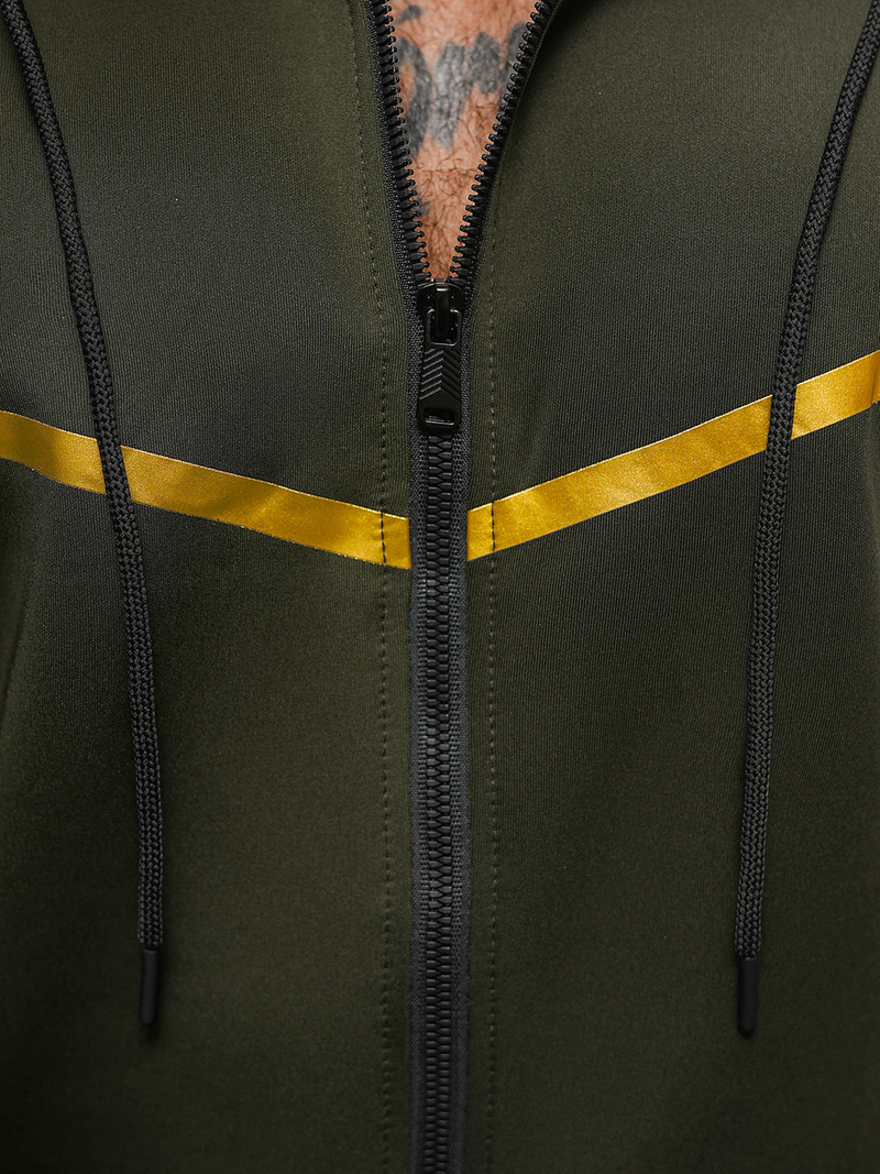 Pánská Tepláková Souprava Zelený OZONEE JS/8C8117/29