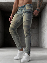 Pánské Džíny Modré OZONEE O/EM8886