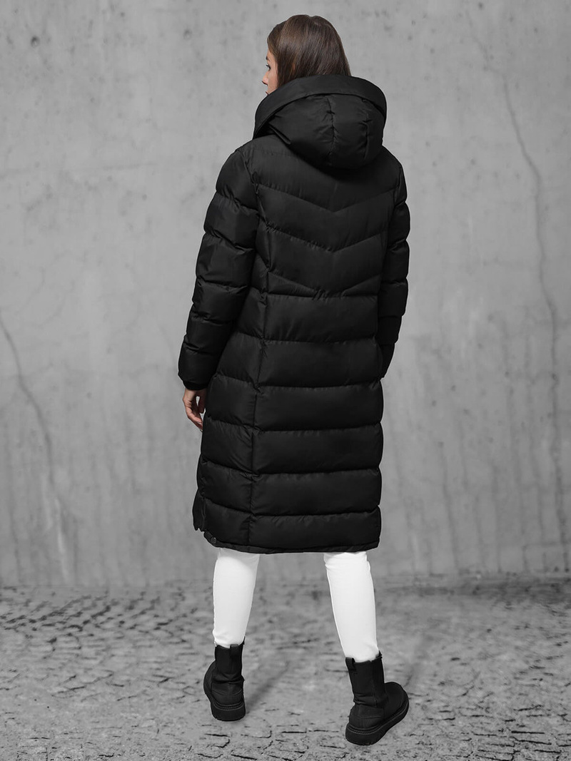 Dámská Bunda Černá OZONEE JS/M736/392