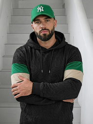 Pánská Mikina Černá OZONEE JS/3B578