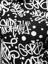 Pánské Tričko Černé OZONEE JS/8T1216/3