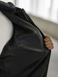 Pánská Bunda Námořnická Modřá OZONEE JS/8M986/215Z