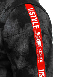 Pánská Mikina Černá OZONEE JS/DD210Z