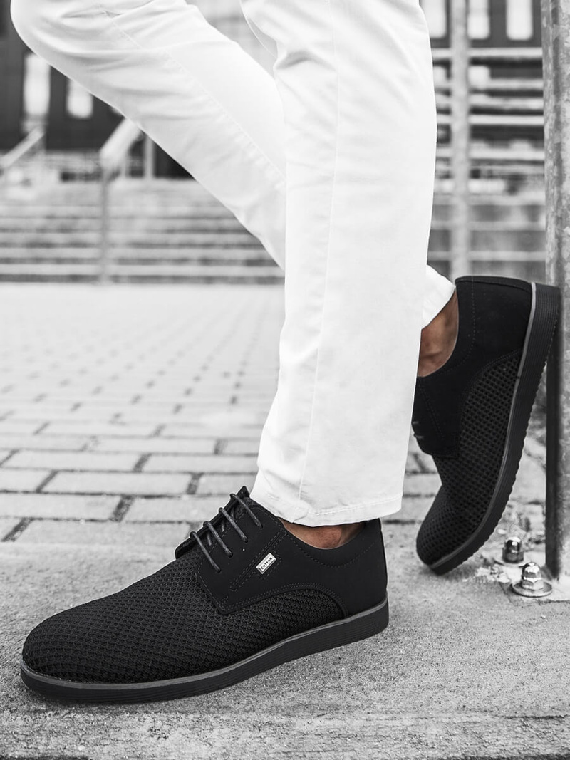 Pánské Boty Černé T/682